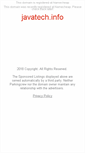 Mobile Screenshot of javatech.info